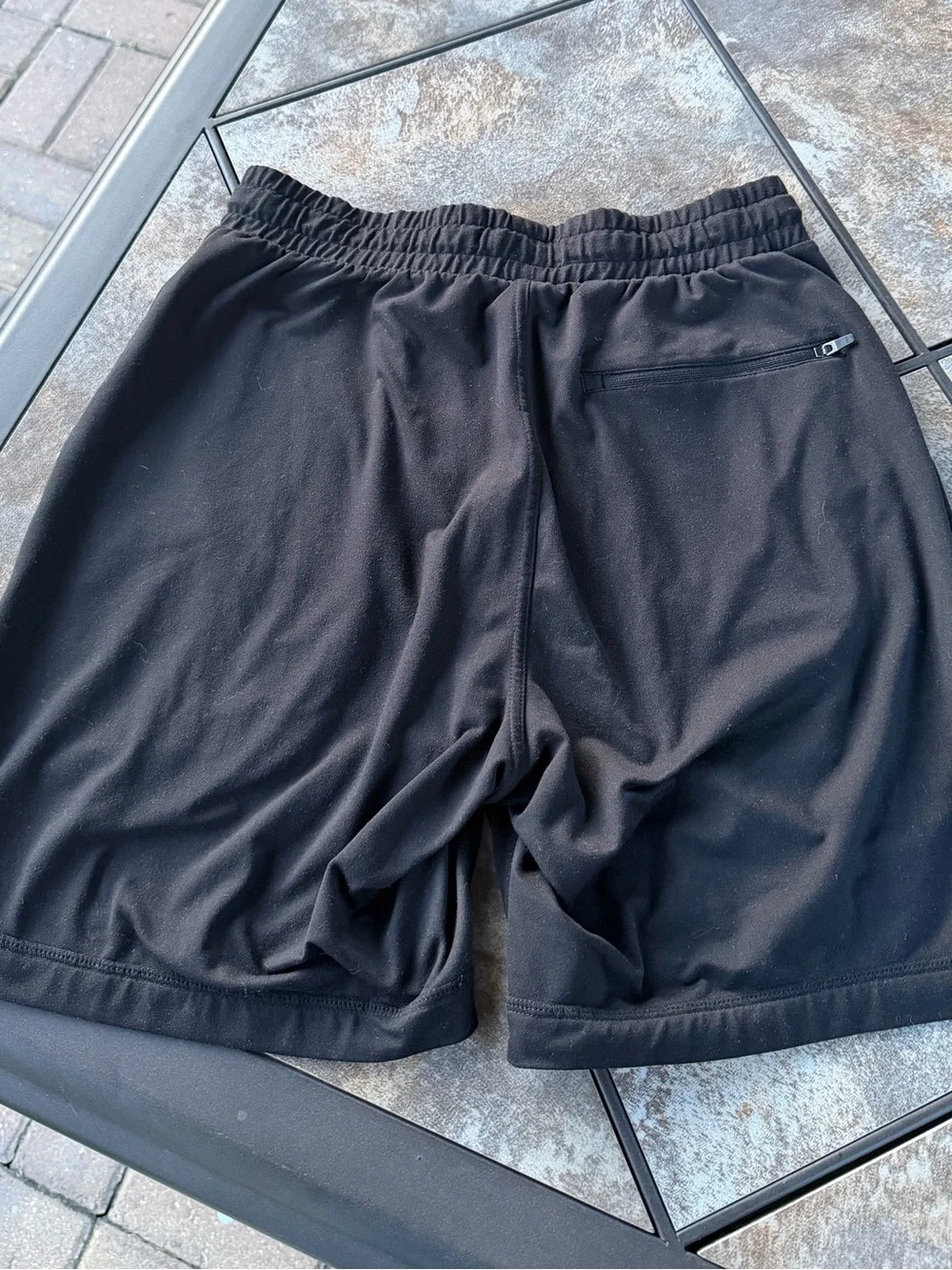 Vuori Black Ponto Athletic Shorts